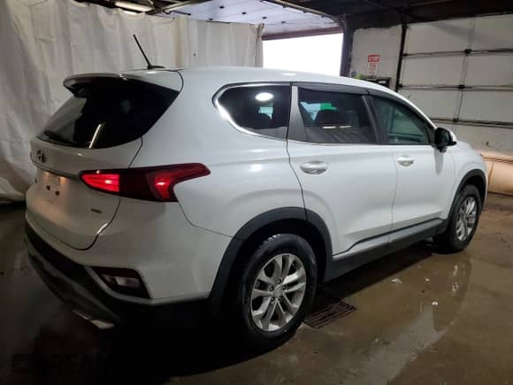 2019 Hyundai Santa Fe SE z VIN 5NMS2CAD5KH100300, wystawiony jako Copart lot #84593235 z przebiegiem 64 830 mil mil oraz Szkoda całkowita • Salvage title. Historia ofert i sprzedaży dostępna na DreamBid. Obrazek 3.