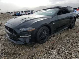 2020 Ford Mustang GT Premium с VIN 1FATP8FF6L5111779, выставлен на аукционе Copart как лот 42972225 с пробегом 88 626 миль миль и Списание • Salvage title. История ставок и продаж доступна на DreamBid. Изображение 1.