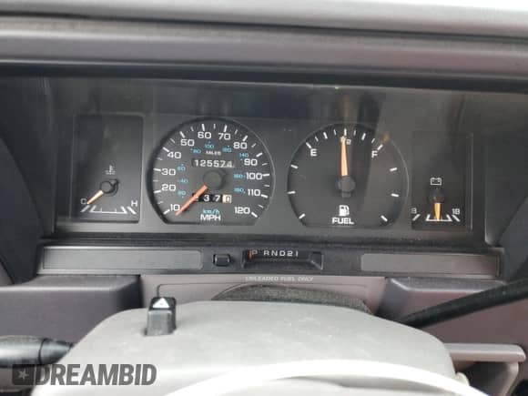 1993 Dodge Spirit with VIN 3B3XA4632PT520185, listed as a Copart auction lot 54891565 with 125,574 mi miles and Salvage title. Bid and sale history available at DreamBid. Image 9.