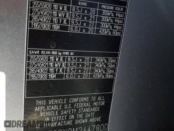 2021 Land Rover Discovery S R-Dynamic with VIN SALRT2RX0M2447800, listed as a Copart auction lot 82647385 with 69,433 mi miles and Salvage title. Bid and sale history available at DreamBid. Image 13.