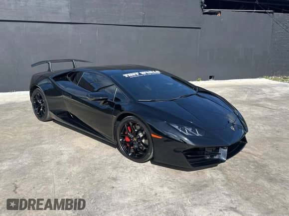 2018 Lamborghini Huracan LP 580-2 с VIN ZHWUC2ZF6JLA10389, выставлен на аукционе Copart как лот 64413215 с пробегом 10 887 миль миль и Списание • Salvage title. История ставок и продаж доступна на DreamBid. Изображение 1.