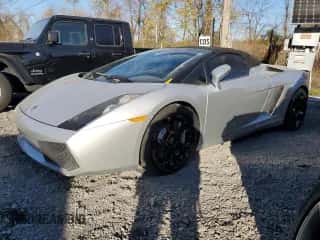 2007 Lamborghini Gallardo with VIN ZHWGU22T57LA05137, listed as a Copart auction lot 78841294 with 5,504 mi miles and Salvage title. Bid and sale history available at DreamBid. Image 1.