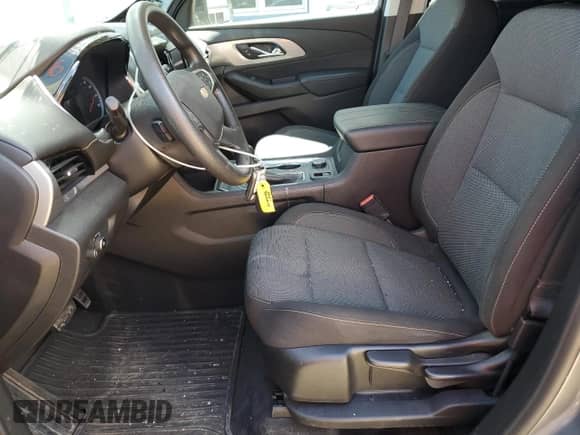 2021 Chevrolet Traverse LS with VIN 1GNEVFKW4MJ122640, listed as a Copart auction lot 70150135 with 47,152 mi miles and Salvage title. Bid and sale history available at DreamBid. Image 7.