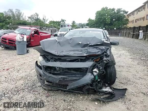 2015 Volvo S60 T5 Drive-E Premier with VIN YV140MFK4F1348785, listed as a Copart auction lot 80026105 with 74,217 mi miles and Salvage title. Bid and sale history available at DreamBid. Image 13.