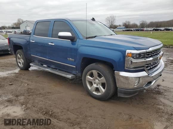 2018 Chevrolet Silverado 1500 LTZ z VIN 3GCUKSEJ2JG195475, wystawiony jako Copart lot #51098345 z przebiegiem 246 082 mil mil oraz Czysty tytuł • Clean title. Historia ofert i sprzedaży dostępna na DreamBid. Obrazek 4.