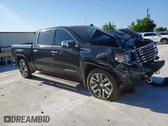 2023 GMC Sierra 1500 Denali z VIN 1GTUUGED4PZ155117, wystawiony jako Copart lot #61358835 z przebiegiem 41 925 mil mil oraz Szkoda całkowita • Salvage title. Historia ofert i sprzedaży dostępna na DreamBid. Obrazek 4.
