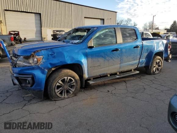 2021 Chevrolet Colorado 4WD Z71 с VIN 1GCGTDEN0M1283291, выставлен на аукционе Copart как лот 82448604 с пробегом 31 583 миль миль и Списание • Salvage title. История ставок и продаж доступна на DreamBid. Изображение 1.