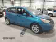 2014 Nissan Note SV with VIN 3N1CE2CP5EL411183, listed as a Copart auction lot 84999465 with 116,090 mi miles and Salvage title. Bid and sale history available at DreamBid. Image 4.
