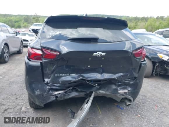 2022 Chevrolet Blazer LT with VIN 3GNKBHR41NS184430, listed as a IAAI auction lot 42162569 with 28,658 mi miles and . Bid and sale history available at DreamBid. Image 6.