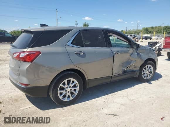 2018 Chevrolet Equinox LT with VIN 3GNAXJEV3JS548621, listed as a Copart auction lot 70984765 with 272,284 mi miles and Non repairable. Bid and sale history available at DreamBid. Image 3.