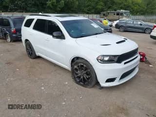 2020 Dodge Durango GT with VIN 1C4RDHDGXLC269109, listed as a IAAI auction lot 42938569 with 69,179 mi miles and . Bid and sale history available at DreamBid. Image 1.