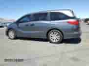 2018 Honda Odyssey LX with VIN 5FNRL6H28JB075913, listed as a Copart auction lot 66840845 with 153,837 mi miles and Salvage title. Bid and sale history available at DreamBid. Image 2.