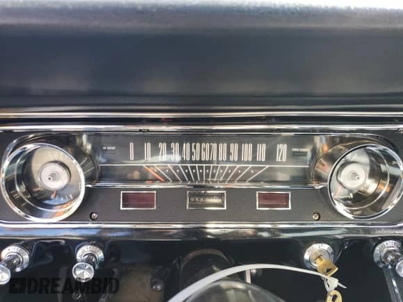 1965 Ford Mustang with VIN 5R09T186141, listed as a Copart auction lot 82097995 with 95,802 mi miles and Salvage title. Bid and sale history available at DreamBid. Image 9.