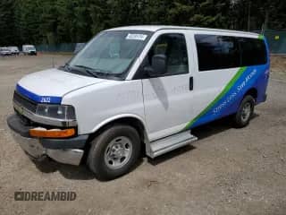 2016 Chevrolet City Express Cargo z VIN 1GAWGFFG4G1332467, wystawiony jako Copart lot #60295754 z przebiegiem 87 866 mil mil oraz Szkoda całkowita • Salvage title. Historia ofert i sprzedaży dostępna na DreamBid. Obrazek 1.