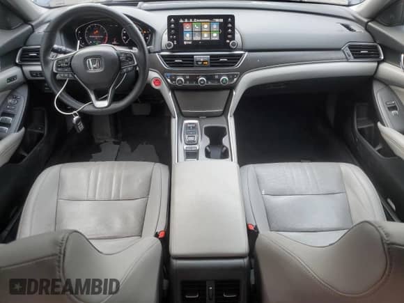 2019 Honda Accord Touring with VIN 1HGCV2F99KA021136, listed as a Copart auction lot 80321885 with 73,044 mi miles and Salvage title. Bid and sale history available at DreamBid. Image 8.