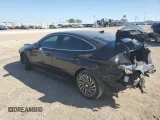 2021 Hyundai Sonata SEL z VIN KMHL34JJ8MA031768, wystawiony jako Copart lot #81878805 z przebiegiem 60 626 mil mil oraz Szkoda całkowita • Salvage title. Historia ofert i sprzedaży dostępna na DreamBid. Obrazek 2.