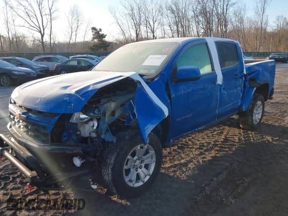 2022 Chevrolet Colorado 4WD LT с VIN 1GCGTCEN3N1224232, выставлен на аукционе IAAI как лот 41674807 с пробегом 34 014 миль миль и . История ставок и продаж доступна на DreamBid. Изображение 2.