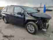 2025 Toyota Sienna LE with VIN 5TDKRKEC7SS246654, listed as a Copart auction lot 80691045 with 10,579 mi miles and Salvage title. Bid and sale history available at DreamBid. Image 4.