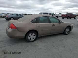 2006 Chevrolet Impala LT 3.5L с VIN 2G1WT58K569185593, выставлен на аукционе Copart как лот 80302835 с пробегом 200 784 миль миль и Чистый • Clean title. История ставок и продаж доступна на DreamBid. Изображение 3.