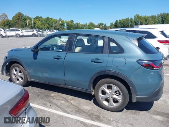 2024 Honda HR-V LX with VIN 3CZRZ2H36RM781277, listed as a IAAI auction lot 43162396 with 19,899 mi miles and . Bid and sale history available at DreamBid. Image 14.