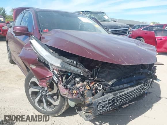 2016 Honda Accord EX-L with VIN 1HGCR2F97GA063526, listed as a IAAI auction lot 43322235 with 116,837 mi miles and . Bid and sale history available at DreamBid. Image 6.