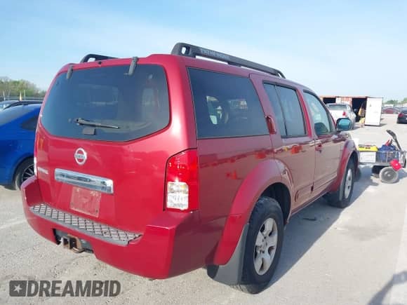 2007 Nissan Pathfinder S с VIN 5N1AR18UX7C647419, выставлен на аукционе IAAI как лот 42121089 с пробегом 120 977 миль миль и . История ставок и продаж доступна на DreamBid. Изображение 4.