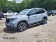 2022 Honda Passport Elite with VIN 5FNYF8H0XNB027168, listed as a Copart auction lot 66992495 with 46,446 mi miles and Salvage title. Bid and sale history available at DreamBid. Image 1.