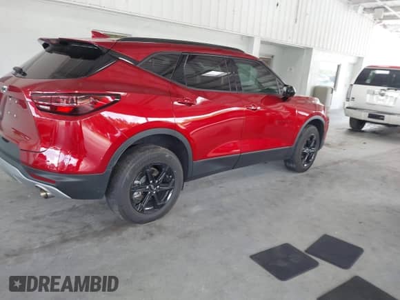 2023 Chevrolet Blazer LT with VIN 3GNKBCR47PS182610, listed as a IAAI auction lot 42876141 with 42,825 mi miles and . Bid and sale history available at DreamBid. Image 4.