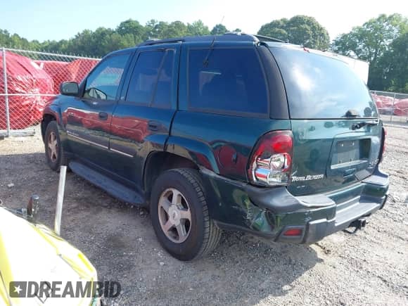 2002 Chevrolet TrailBlazer LS с VIN 1GNDS13S222315430, выставлен на аукционе IAAI как лот 42700697 с пробегом 199 116 миль миль и . История ставок и продаж доступна на DreamBid. Изображение 3.