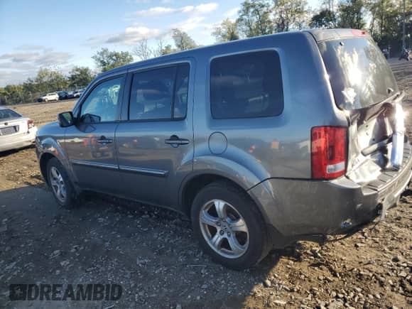 2013 Honda Pilot EX-L with VIN 5FNYF4H52DB076528, listed as a Copart auction lot 86453035 with 177,084 mi miles and Salvage title. Bid and sale history available at DreamBid. Image 2.