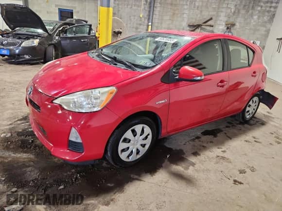 2014 Toyota Prius One with VIN JTDKDTB38E1567726, listed as a Copart auction lot 80626655 with 159,685 mi miles and Salvage title. Bid and sale history available at DreamBid. Image 1.