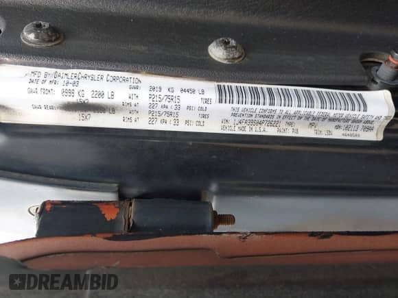 2004 Jeep Wrangler X с VIN 1J4FA39S04P726221, выставлен на аукционе IAAI как лот 43336819 с пробегом 306 429 миль миль и . История ставок и продаж доступна на DreamBid. Изображение 9.