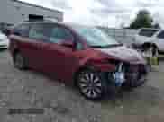 2019 Toyota Sienna LE with VIN 5TDJZ3DC8KS215223, listed as a Copart auction lot 62578075 with 125,929 mi miles and Clean title. Bid and sale history available at DreamBid. Image 4.