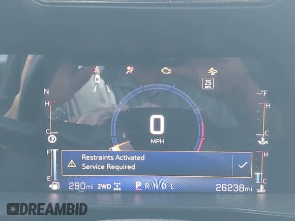2023 Chevrolet Colorado 4WD Z71 with VIN 1GCPTDEK9P1219177, listed as a IAAI auction lot 42226373 with 26,238 mi miles and . Bid and sale history available at DreamBid. Image 15.