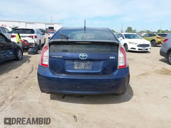 2013 Toyota Prius One with VIN JTDKN3DU5D1705675, listed as a IAAI auction lot 43183002 with 272,719 mi miles and . Bid and sale history available at DreamBid. Image 16.