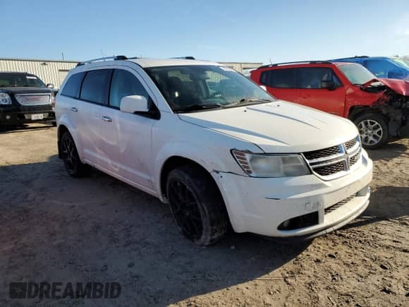 2011 Dodge Journey Crew with VIN 3D4PH3FG8BT505631, listed as a Copart auction lot 46866525 with 234,531 mi miles and Salvage title. Bid and sale history available at DreamBid. Image 4.