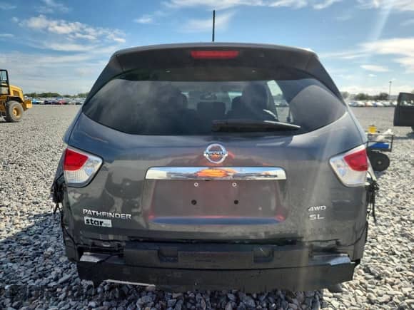 2016 Nissan Pathfinder Platinum with VIN 5N1AR2MM4GC614802, listed as a Copart auction lot 86994965 with 32,066 mi miles and Salvage title. Bid and sale history available at DreamBid. Image 6.