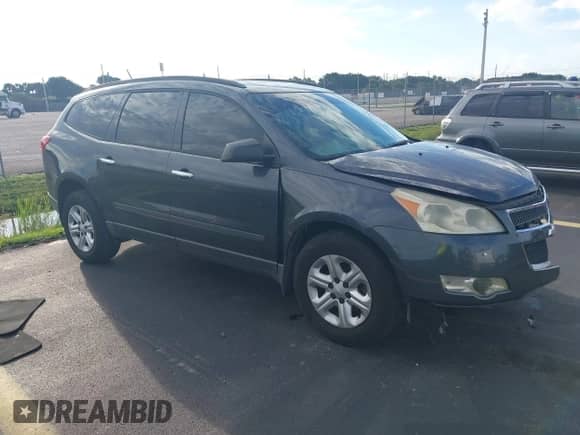2012 Chevrolet Traverse LS с VIN 1GNKRFED2CJ288543, выставлен на аукционе IAAI как лот 43271282 с пробегом 169 837 миль миль и . История ставок и продаж доступна на DreamBid. Изображение 1.
