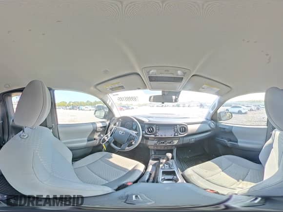 2022 Toyota Tacoma SR with VIN 3TYRX5GN3NT037795, listed as a Copart auction lot 69995185 with 25,093 mi miles and Salvage title. Bid and sale history available at DreamBid. Image 14.