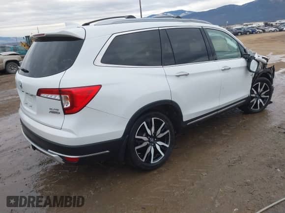 2021 Honda Pilot Elite с VIN 5FNYF6H03MB044154, выставлен на аукционе IAAI как лот 41050202 с пробегом 60 331 миль миль и . История ставок и продаж доступна на DreamBid. Изображение 4.