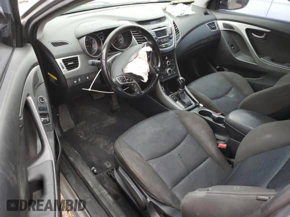 2014 Hyundai Elantra with VIN KMHDH6AH4EU029644, listed as a Copart auction lot 69257895 with 160,038 mi miles and Salvage title. Bid and sale history available at DreamBid. Image 8.