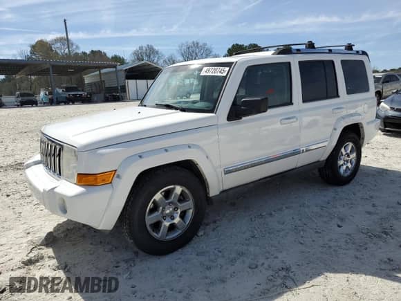 2006 Jeep Commander Limited z VIN 1J8HH58N86C247954, wystawiony jako Copart lot #49720745 z przebiegiem 254 820 mil mil oraz Szkoda całkowita • Salvage title. Historia ofert i sprzedaży dostępna na DreamBid. Obrazek 1.