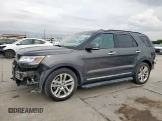 2017 Ford Explorer Limited z VIN 1FM5K7F82HGE28849, wystawiony jako Copart lot #67466565 z przebiegiem 50 413 mil mil oraz Szkoda całkowita • Salvage title. Historia ofert i sprzedaży dostępna na DreamBid. Obrazek 1.