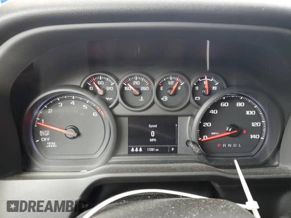 2024 Chevrolet Silverado 1500 Work Truck with VIN 1GCRAAEK5RZ187412, listed as a Copart auction lot 77087894 with 11,391 mi miles and Salvage title. Bid and sale history available at DreamBid. Image 9.