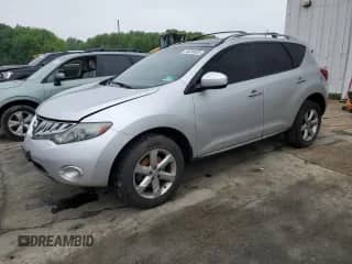 2010 Nissan Murano S with VIN JN8AZ1MW5AW139915, listed as a Copart auction lot 56038605 with 200,587 mi miles and Clean title. Bid and sale history available at DreamBid. Image 1.