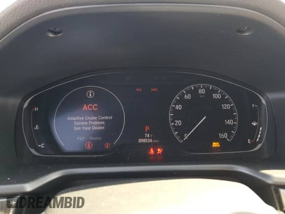 2020 Honda Accord Sport with VIN 1HGCV1F39LA021631, listed as a Copart auction lot 81905005 with 98,534 mi miles and Salvage title. Bid and sale history available at DreamBid. Image 9.