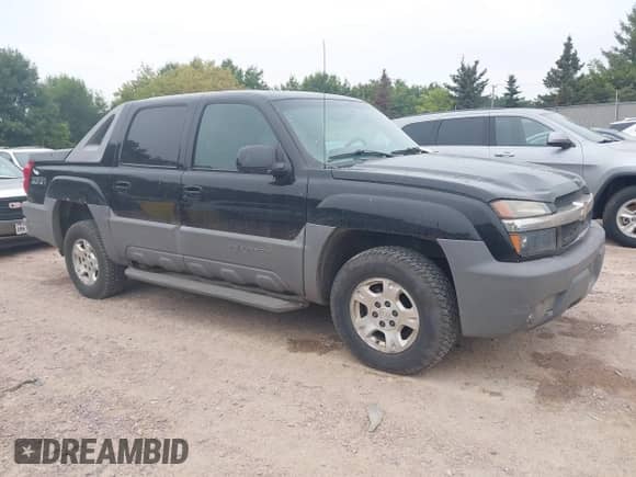 2002 Chevrolet Avalanche z VIN 3GNEK13T42G137377, wystawiony jako IAAI lot #43238542 z przebiegiem 214 114 mil mil oraz . Historia ofert i sprzedaży dostępna na DreamBid. Obrazek 1.