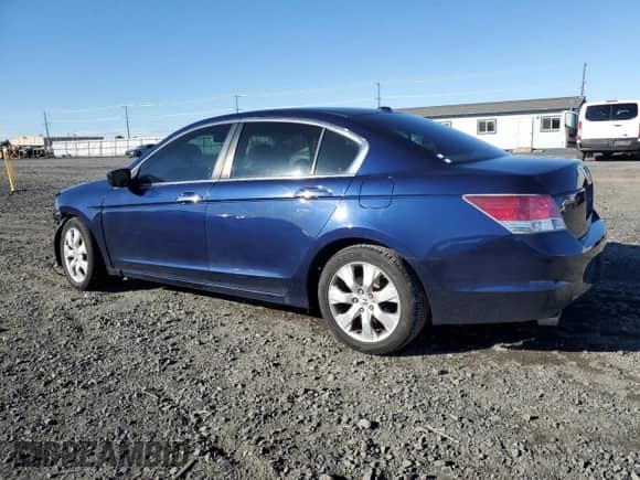 2009 Honda Accord EX-L with VIN 1HGCP36869A032029, listed as a Copart auction lot 82501925 with 99,222 mi miles and Salvage title. Bid and sale history available at DreamBid. Image 2.