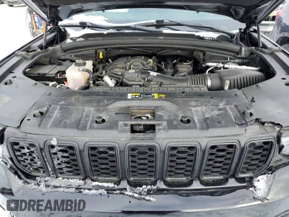 2023 Jeep Grand Cherokee Limited with VIN 1C4RJHBG0PC508541, listed as a Copart auction lot 43715115 with 26,800 mi miles and Salvage title. Bid and sale history available at DreamBid. Image 12.