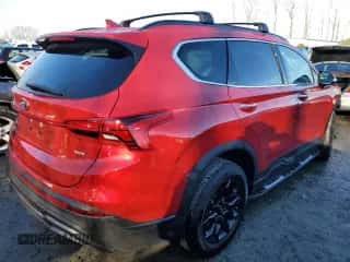 2022 Hyundai Santa Fe XRT with VIN 5NMS6DAJXNH449294, listed as a Copart auction lot 36372193 with 2,054 mi miles and . Bid and sale history available at DreamBid. Image 3.
